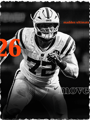 Braden Smith Free Agency 91 OVR - Madden NFL 26