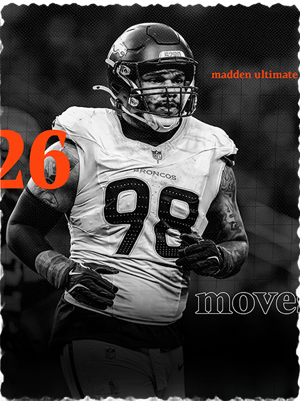 John Franklin-Myers Free Agency 88 OVR - Madden NFL 26