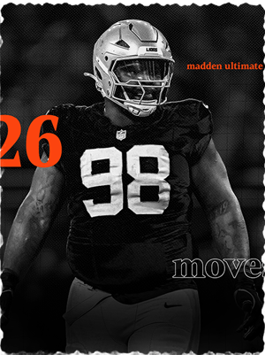 D.J. Reader Free Agency 91 OVR - Madden NFL 26