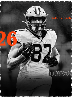 Foster Moreau Free Agency 88 OVR - Madden NFL 26