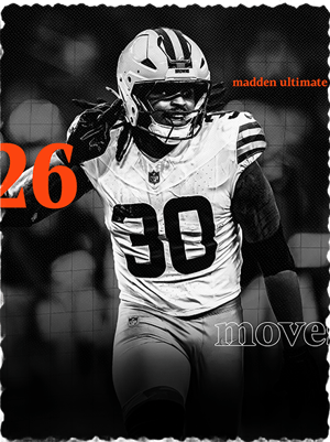 Devin Bush Free Agency 94 OVR - Madden NFL 26