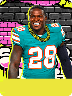 De'Von Achane Sugar Rush 98 OVR - Madden NFL 26