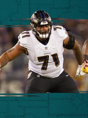 Jermaine Eluemunor NFL Draft 96 OVR - Madden NFL 26