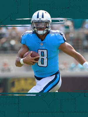 Marcus Mariota NFL Draft 96 OVR - Madden NFL 26
