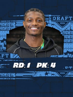 Carnell Tate NFL Draft Night 99 OVR - Madden NFL 26