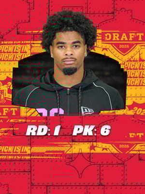 Mansoor Delane NFL Draft Night 99 OVR - Madden NFL 26