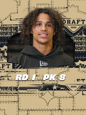 Jordyn Tyson NFL Draft Night 98 OVR - Madden NFL 26