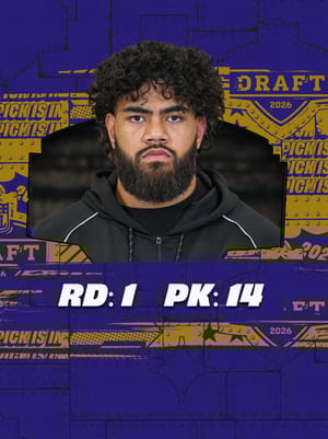 Olaivavega Ioane NFL Draft Night 98 OVR - Madden NFL 26