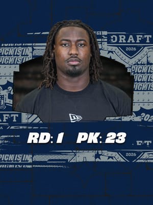 Malachi Lawrence NFL Draft Night 97 OVR - Madden NFL 26