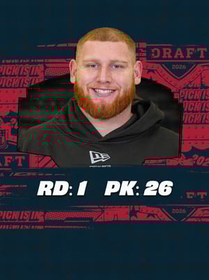 Keylan Rutledge NFL Draft Night 97 OVR - Madden NFL 26