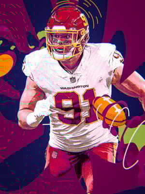 Ryan Kerrigan All-Star Athletes 98 OVR - Madden NFL 26