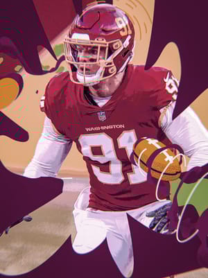 Ryan Kerrigan All-Star Athletes 95 OVR - Madden NFL 26