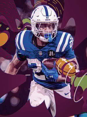 Jonathan Taylor All-Star Athletes 95 OVR - Madden NFL 26