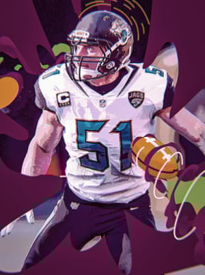 Paul Posluszny All-Star Athletes 95 OVR - Madden NFL 26