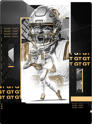 Mack Hollins Golden Ticket 99 OVR - Madden NFL 26