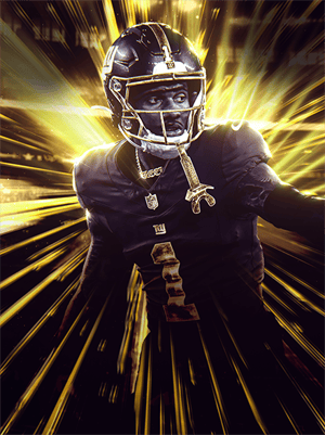Malik Nabers Golden Ticket 99 OVR - Madden NFL 26