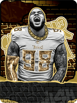 Jeffery Simmons Golden Ticket 99 OVR - Madden NFL 26