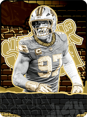 Aidan Hutchinson Golden Ticket 99 OVR - Madden NFL 26