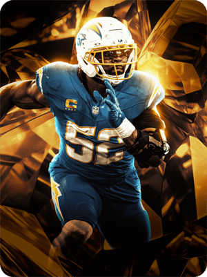 Khalil Mack Gold Rush 99 OVR - Madden NFL 26