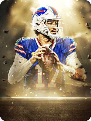 Josh Allen Position Heroes 99 OVR - Madden NFL 26