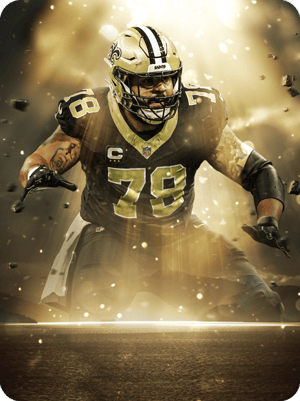 Erik McCoy Position Heroes 99 OVR - Madden NFL 26
