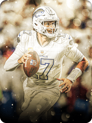 Josh Allen Position Heroes 97 OVR - Madden NFL 26