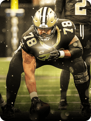 Erik McCoy Position Heroes 93 OVR - Madden NFL 26