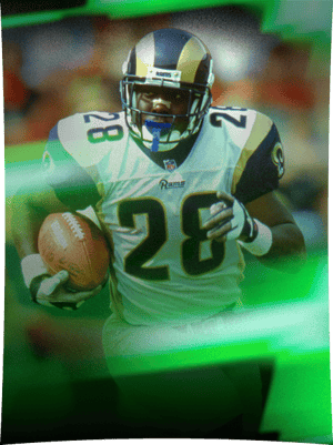 Marshall Faulk Theme Team Surge 99 OVR - Madden NFL 26