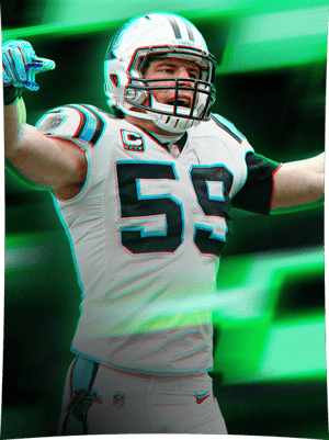 Luke Kuechly Theme Team Surge 99 OVR - Madden NFL 26