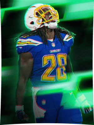 Melvin Gordon III Theme Team Surge 97 OVR - Madden NFL 26