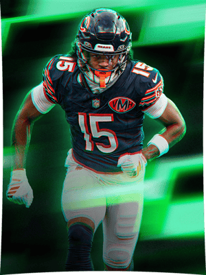 Rome Odunze Theme Team Surge 92 OVR - Madden NFL 26
