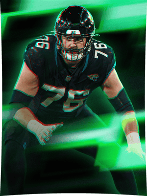 Ezra Cleveland Theme Team Surge 92 OVR - Madden NFL 26