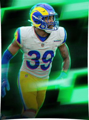 Jaylen McCollough Theme Team Surge 99 OVR - Madden NFL 26