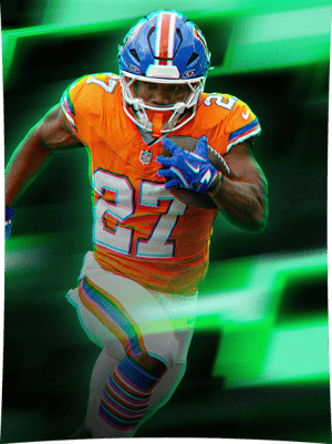 J.K. Dobbins Theme Team Surge 99 OVR - Madden NFL 26