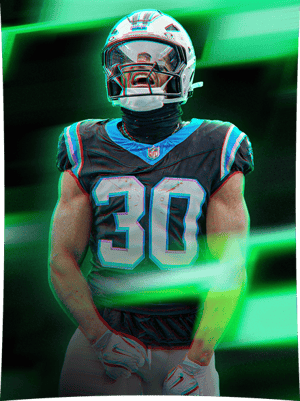 Chuba Hubbard Theme Team Surge 99 OVR - Madden NFL 26