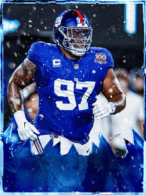 Dexter Lawrence II Zero Chill Present Players 90 OVR - Madden NFL 26
