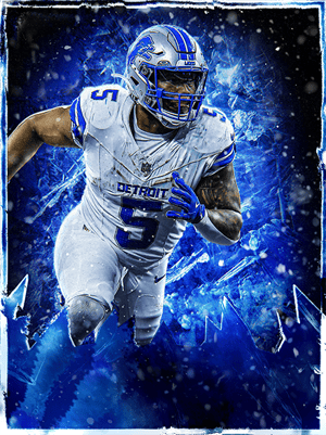 David Montgomery Zero Chill Present Players 93 OVR - Madden NFL 26