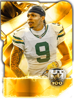 Christian Watson Ranked 89 OVR - Madden NFL 27