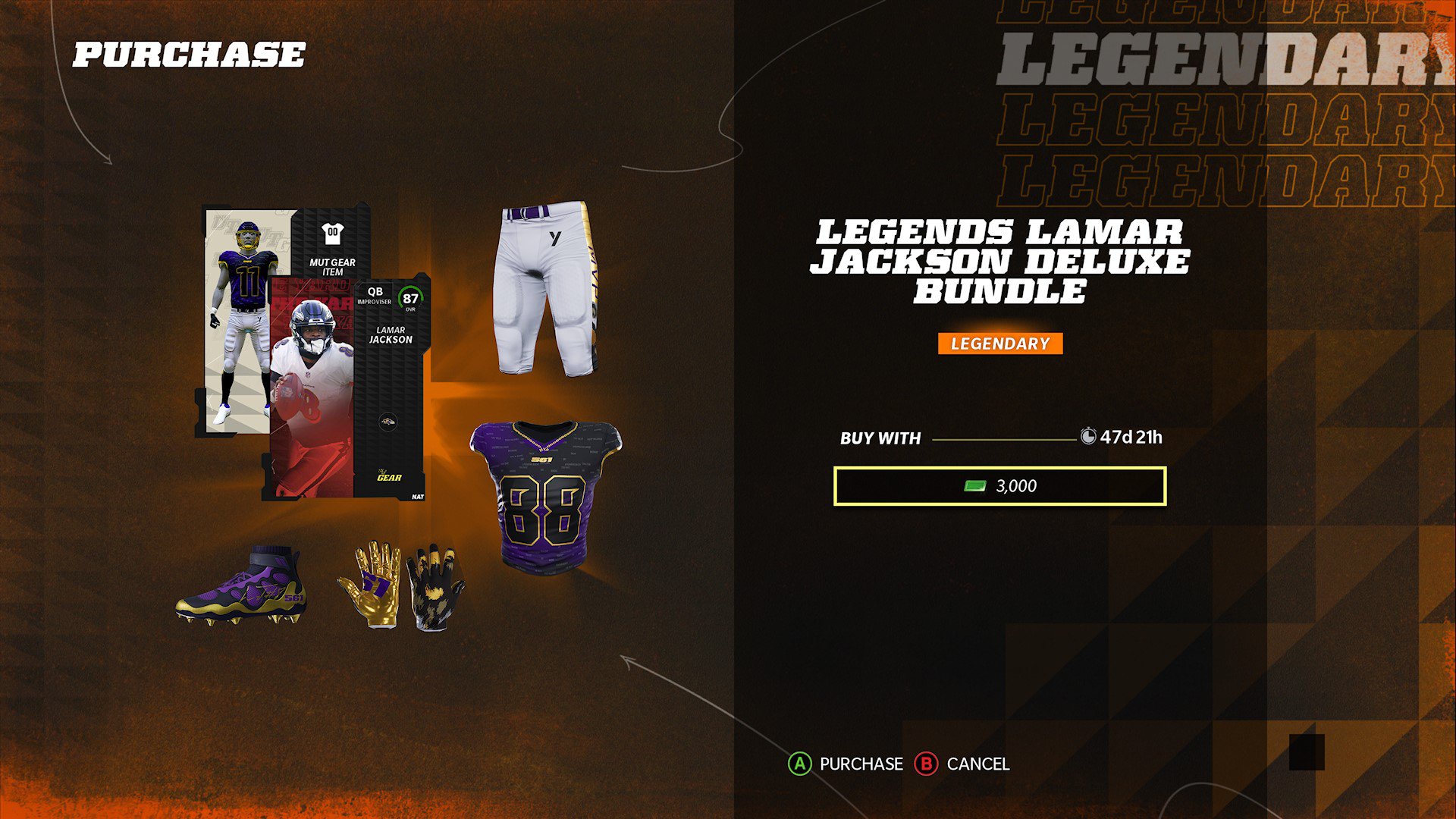 MUT 22 How to Get 87 OVR Lamar Jackson MUT.GG