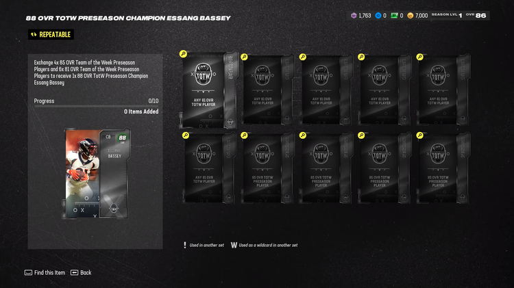 m24totwpre-set-88 OVR TOTW PRESEASON CHAMPION