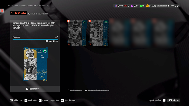 m25honors1-96 OVR NFL Honors Champion Set-iuweiudjfsjdf