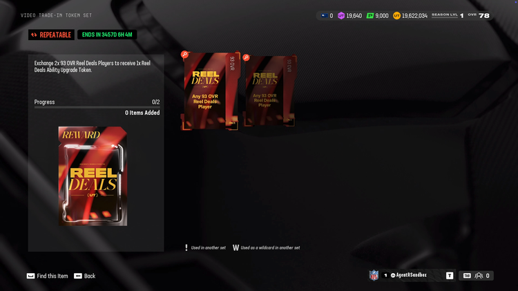 m25reel-Video Trade-In Token set-nbgdvhsdfs