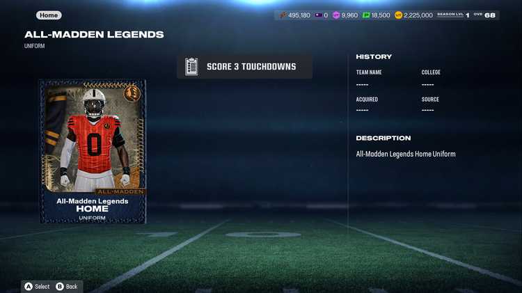 m26am1-ALL-MADDEN LEGENDS HOME UNIFORM-nuidiuenfeew