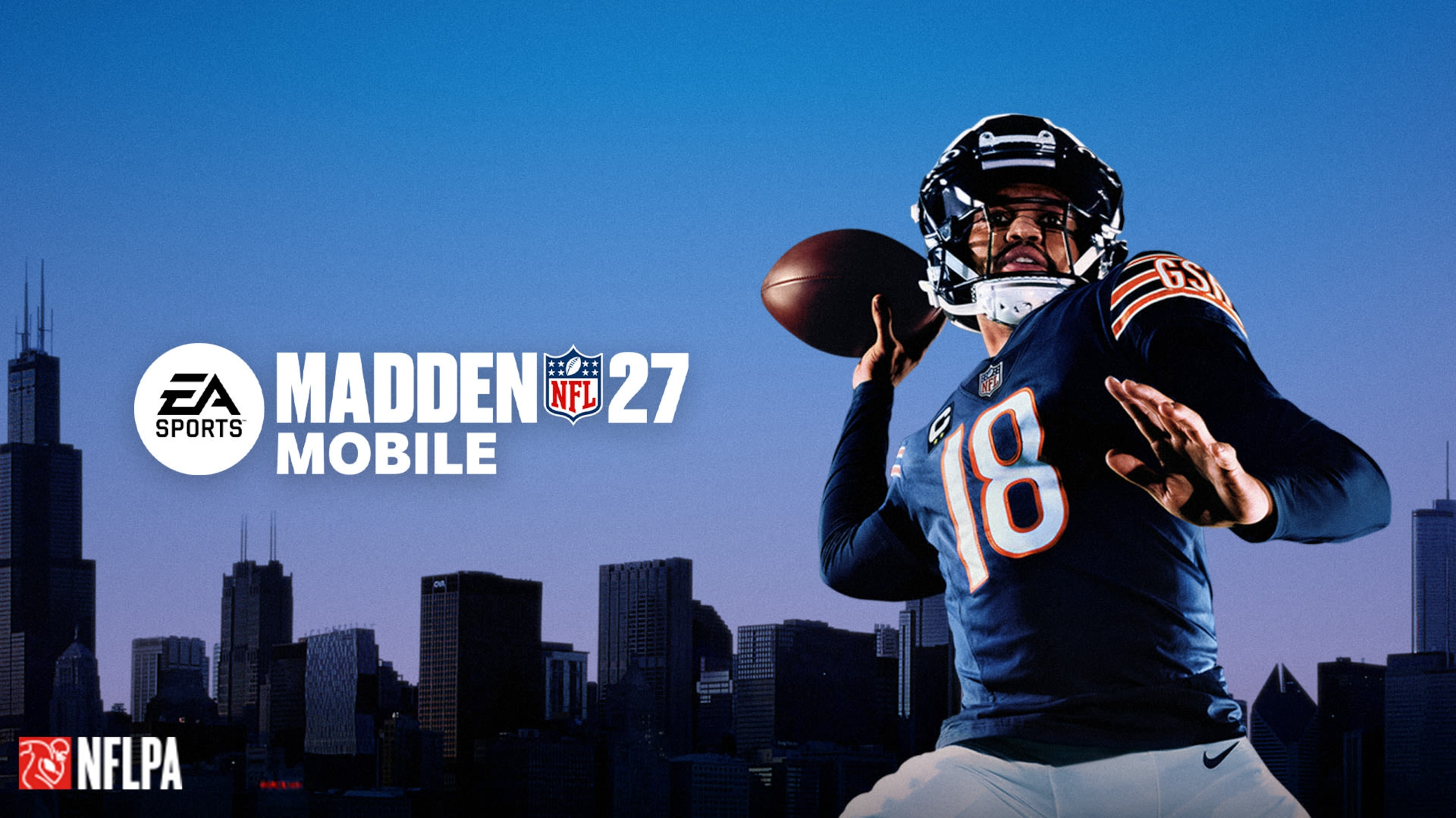 Introducing Madden NFL 27 Mobile Cover Athlete: Caleb Williams - MUT.GG