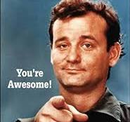 You're Awesome! (Bill Murray) fridge magnet (ep)